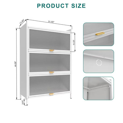 4  Level Flip Door Cabinet